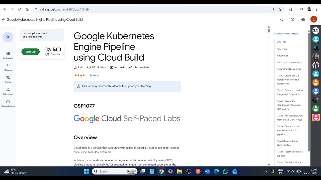 Google Kubernetes Engine Pipeline using Cloud Build || Lab Solution ...
