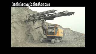 Kaishan Kt20 Integrated Dth Drilling Rig Is Operating In Russian Mines