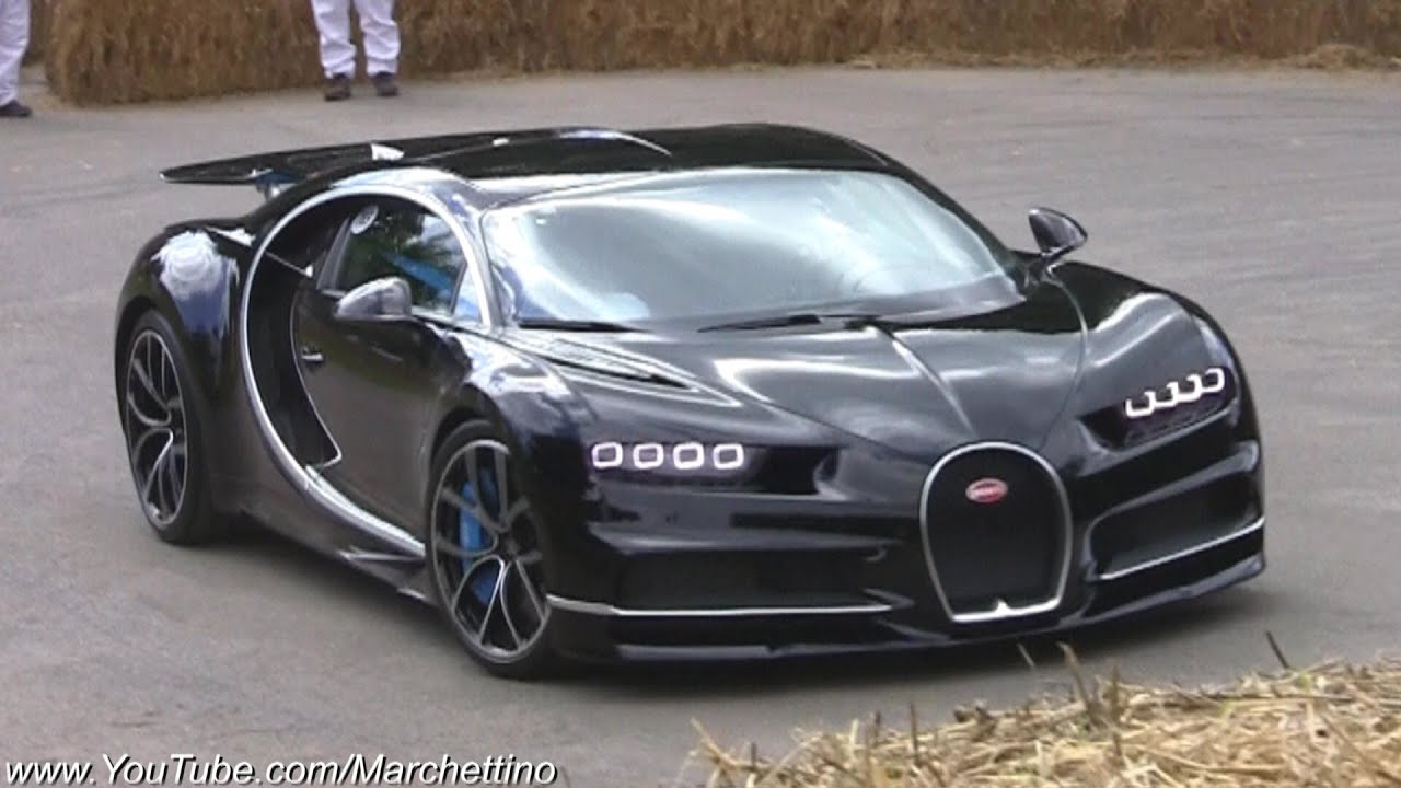 Bugatti Chiron Full Throttle Acceleration!  YouTube
