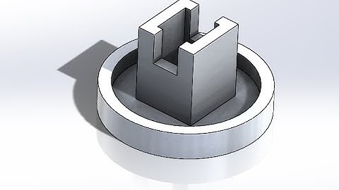 Solidworks Tutorial For Beginners____Bearing block B