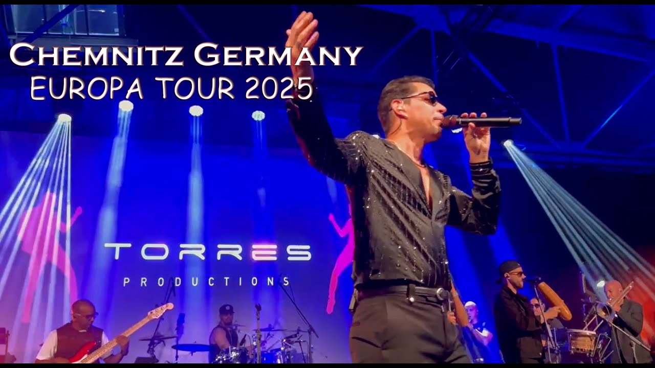 Leoni Torres - (En Vivo). Europa Tour 2025. Concierto en Chemnitz, Alemania.