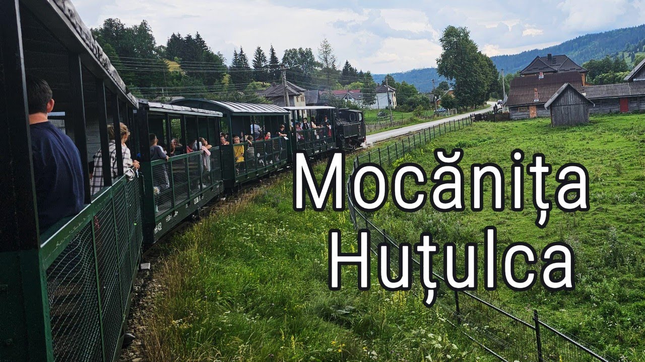 Ne-am plimbat cu mocăniţa Huţulca din Moldoviţa