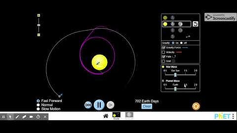 Gravity And Orbits   Gravitational Force   Circular Motion   Astronomy   PhET Interactive Simulation