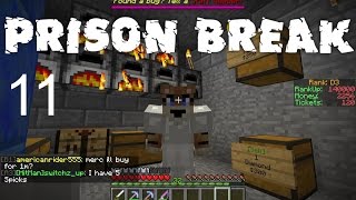 Minecraft prison break - epic progress (ep 11)