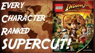 LEGO Indiana Jones The Original Adventures  Every Character Ranked SUPERCUT