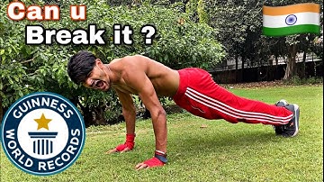 Most pushups in 30 Seconds🔥World Record 😍(PERFECT FORM)  @igorvoitenko4real @Browney one man show 🇮🇳