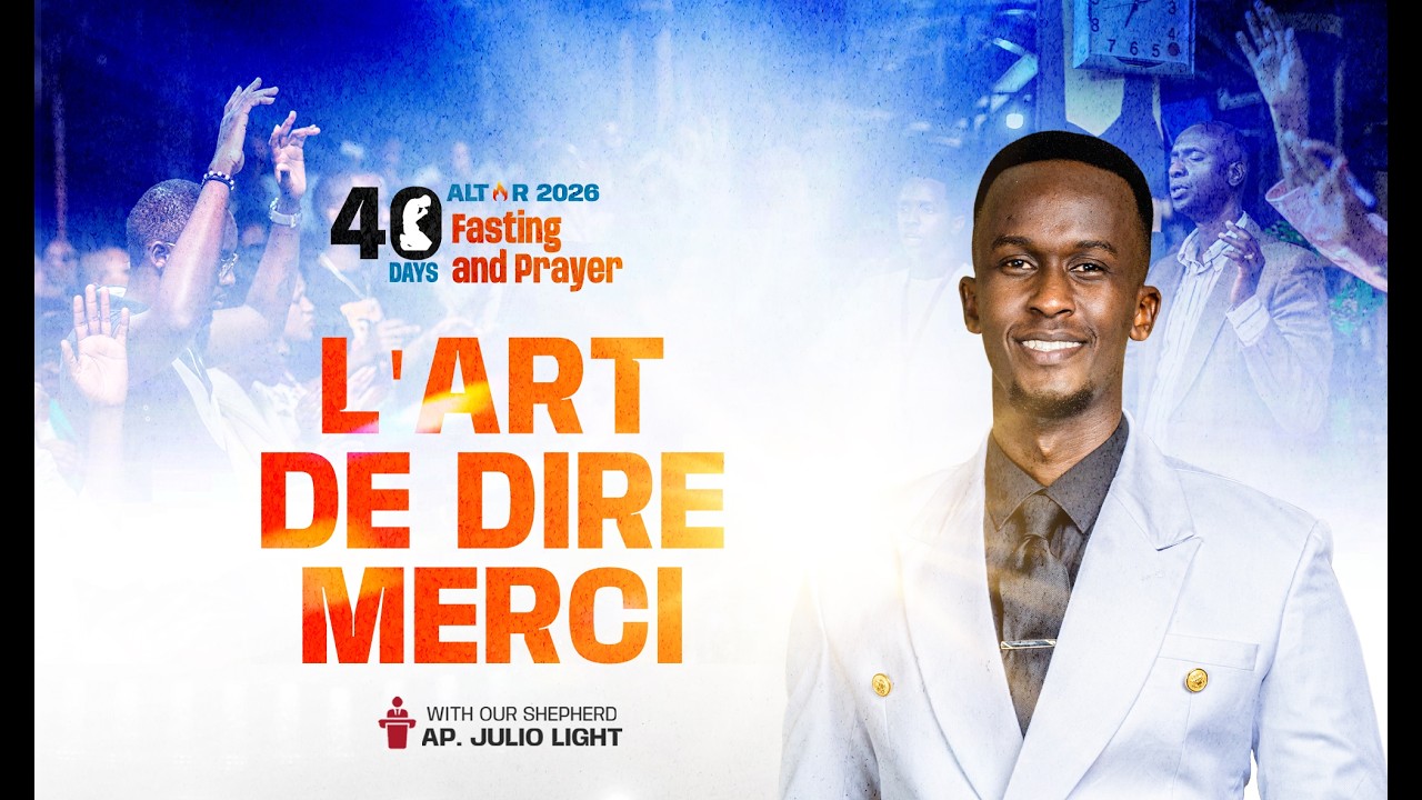 L'art de dire MERCI - Apostle Julio Light