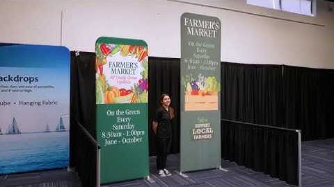 Fabric Banner Stand Display: 3x10 Zip Stand Assembly Guide