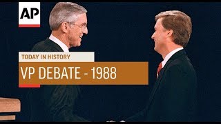 VP Debate - 1988 | Today In History | 5 Oct 18