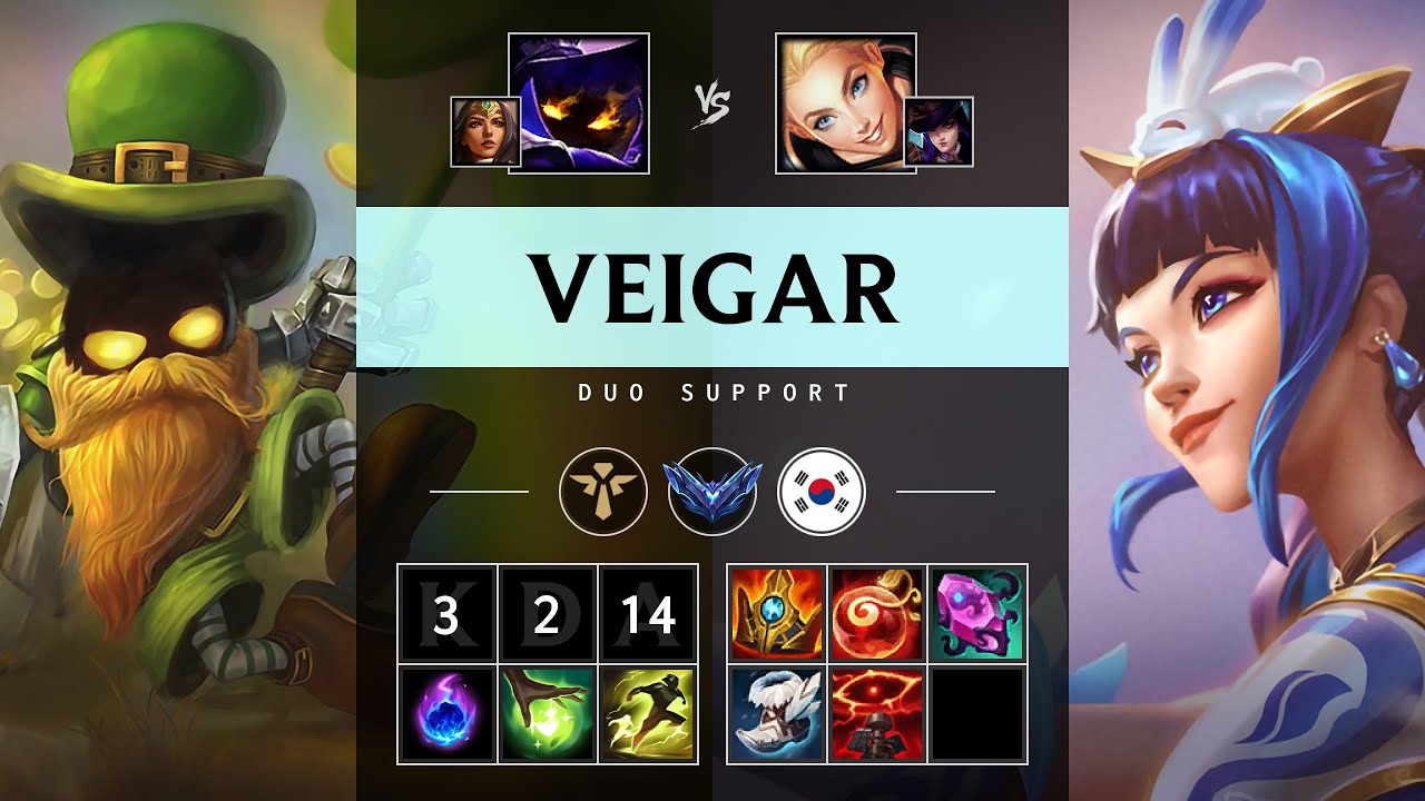 Veigar Support vs Lux - KR Diamond Patch 25.19