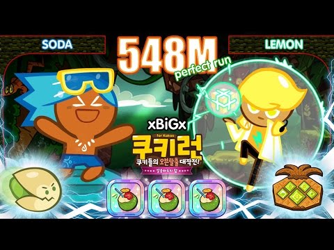 Kakao CookieRun 548M [EP.2] 3-Coconuts Soda+Lemon โซดา+เลม่อน 3 มะพร้าว | xBiGx