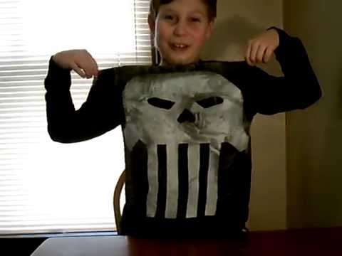 DIY Punisher Shirt - YouTube