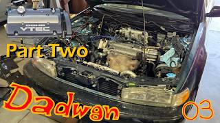 Accord "Dadwgn" CB9 - F20B Swap Part 2: Engine R&R (Ep. 03) 2013 2017 Honda Accord Engine Swap Part2