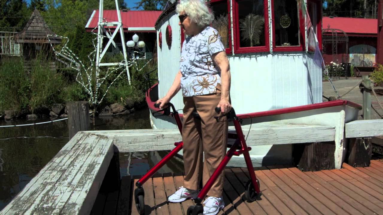 GlideStep Seated Walker YouTube