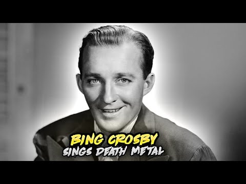 Bing Crosby canta death metal per Natale