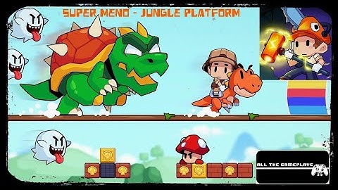 Super Meno - Jungle Platform (ATG) Android, iOS Gameplay