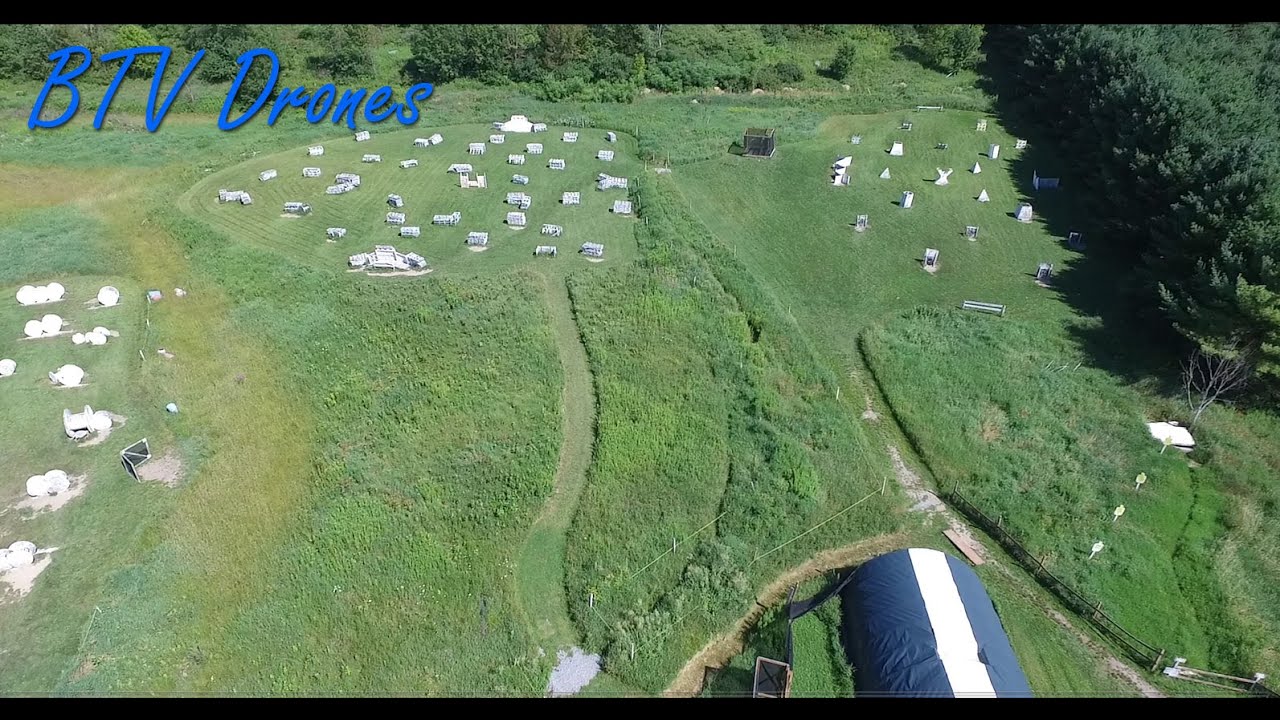 Colchester Vermont Paintball Fly Over YouTube