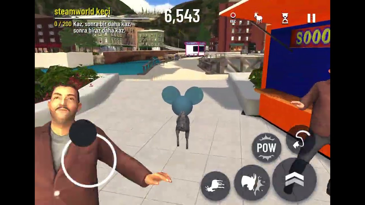 Goat sımulator kupa alma ve rüzgar keçi açılımı