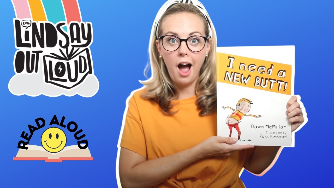  I Need A New Butt Kids Book READ ALOUD YouTube