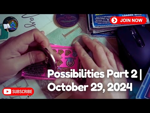 Possibilities Part 2 | October 29, 2024