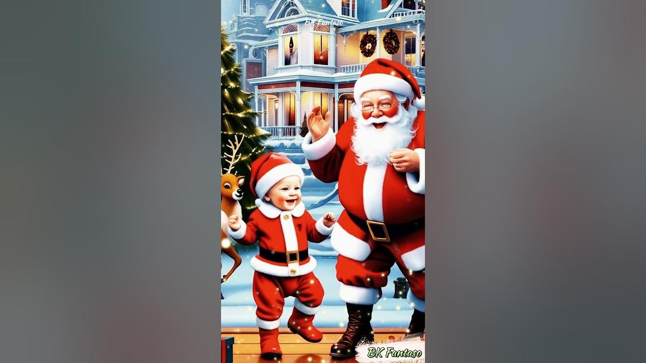 Santa’s Coming to Town!  🎅🎁❤️✨🎄 | Celebrate the Season of Joy | #HolidayHappiness #Christmas #Shorts