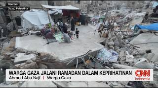 Warga Gaza Jalani Ramadan dalam Keprihatinan