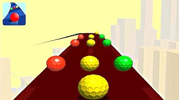 Color Road ! Golf Ball Levels Gameplay Part 41 android, ios