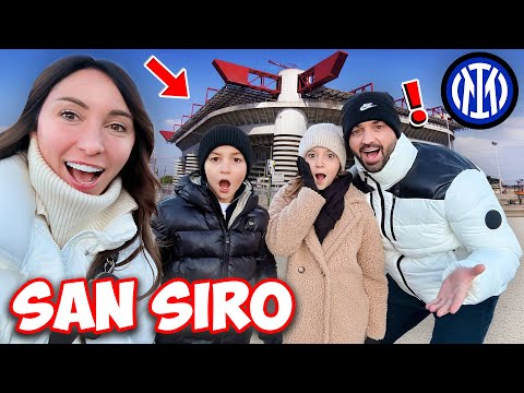 Video ANDIAMO PER LA PRIMA VOLTA ALLO STADIO SAN SIRO A VEDERE INTER - NAPOLI.... VLOGVI..