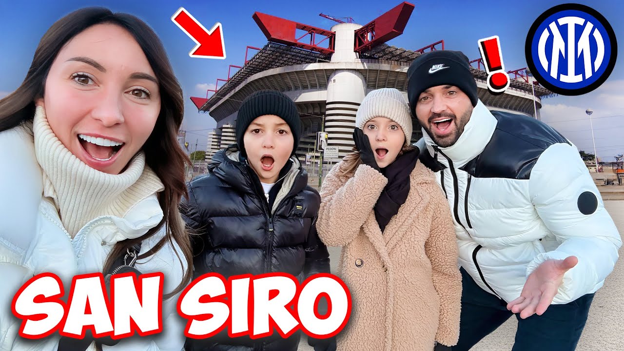 ANDIAMO PER LA PRIMA VOLTA ALLO STADIO SAN SIRO A VEDERE INTER - NAPOLI.... VLOGVI..