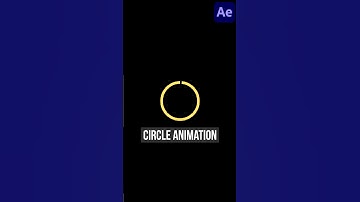 Quick Circle Animation in After Effects | 1-Minute Tutorial