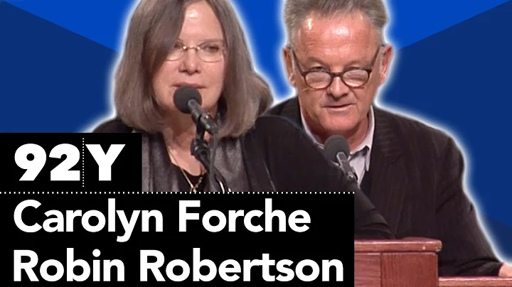 Carolyn Forch and Robin Robertson Read from Their ...
