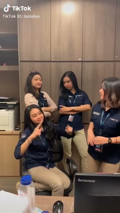 TikTok cewek net tv goyang bareng, cantik broo