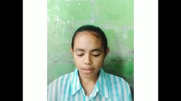Membaca puisi: HadirMu karya (AA.Hamdani)