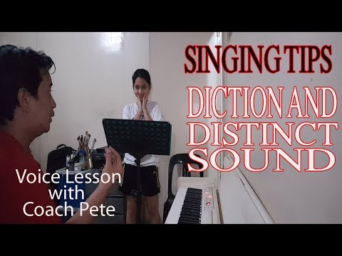 Video: Paano Sanayin Ang Diction