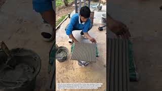 Smart Tile Installation Method! Fast Floor Tiling with Perfect Alignment.