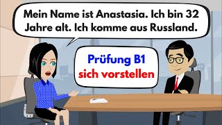 видео: Экзамен B1 (DTZ) sich vorstellen 2021 | Говоря часть 1 картинка: Экзамен B1 (DTZ) sich vorstellen 2021 | Говоря часть 1