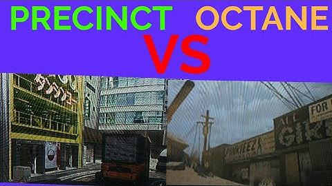 WEDNESDAY MAP COMPARISON #1 PRECINCT VS OCTANE (COD IW VS COD GHOSTS)