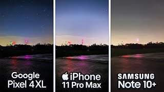 Google Pixel 4 vs iPhone 11 Pro vs Samsung Note 10 Plus Camera Test Comparison!