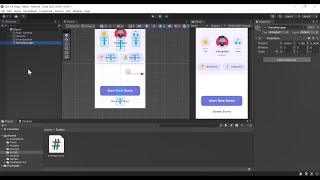 Creating the Main Menu Scene in Unity - E1