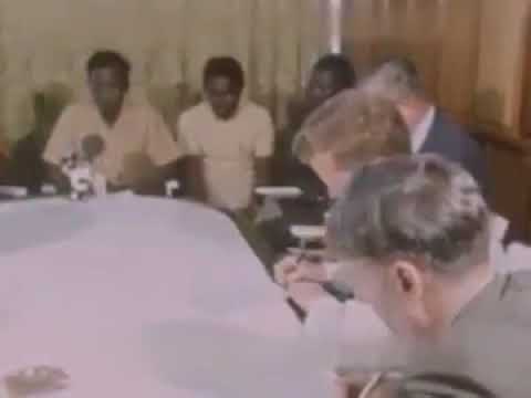 William Deng Nhial In Addis Ababa Ethiopia 1962