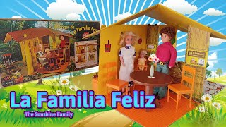Casa de LA FAMILIA FELIZ de CONGOST | The Sunshine Family MATTEL | 1970s VINTAGE