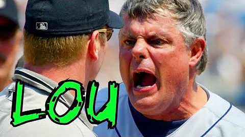 Lou Piniella getting VERY Pissed Off