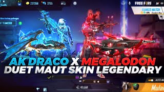 DUET MAUT AK DRACO X SCAR MEGALODON!! KETIKA SKIN LEGENDARY DI PERTEMUKAN! AUTO GELAPIN BERMUDA🤣