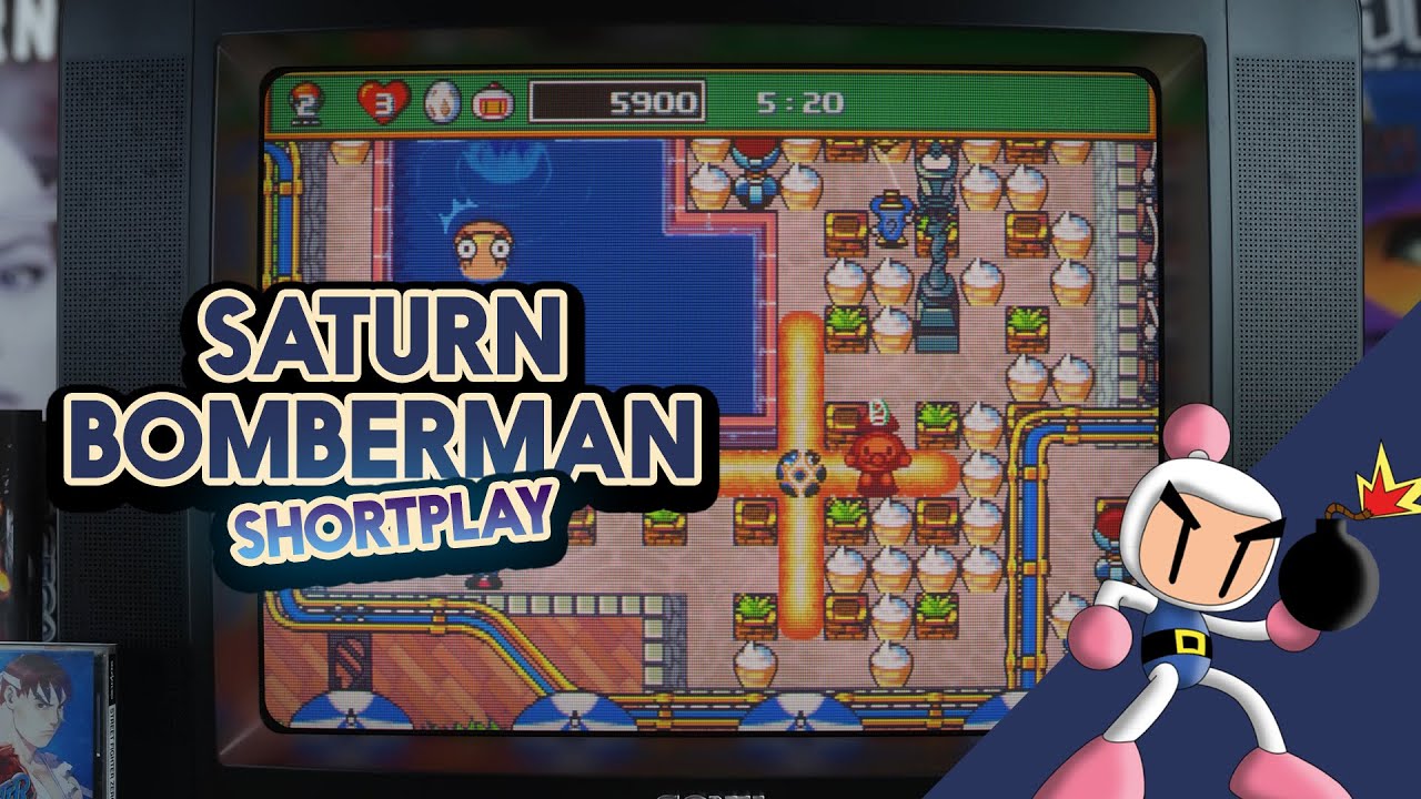 Saturn Bomberman (First World) | 1996 | Devious Detonation! | Sega ...