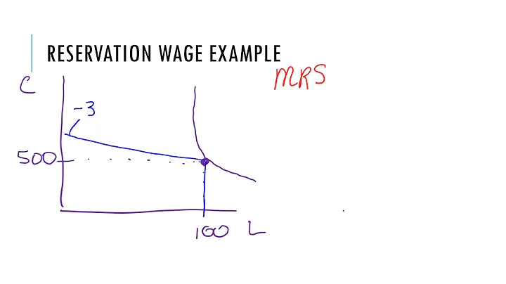 Finding the Reservation Wage Labor Supply video