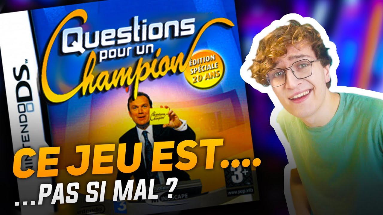 Questions pour un Champion : LE JEU DS, incroyable 