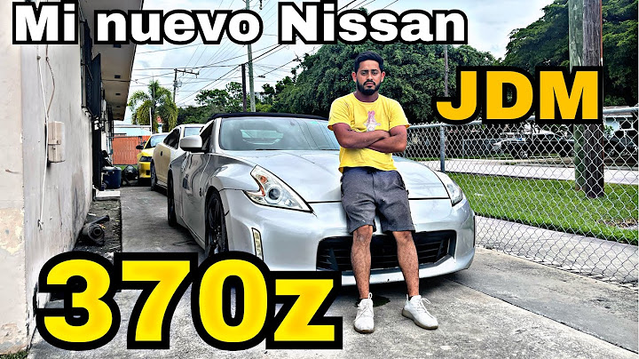 ESTE ES MI NUEVO 370z |||| Enier Jarquín