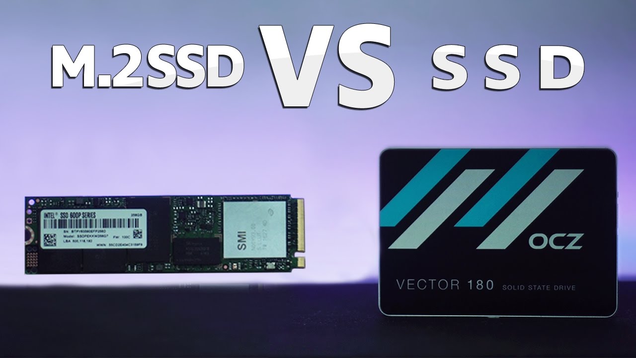 M.2 VS SATA SSD - YouTube