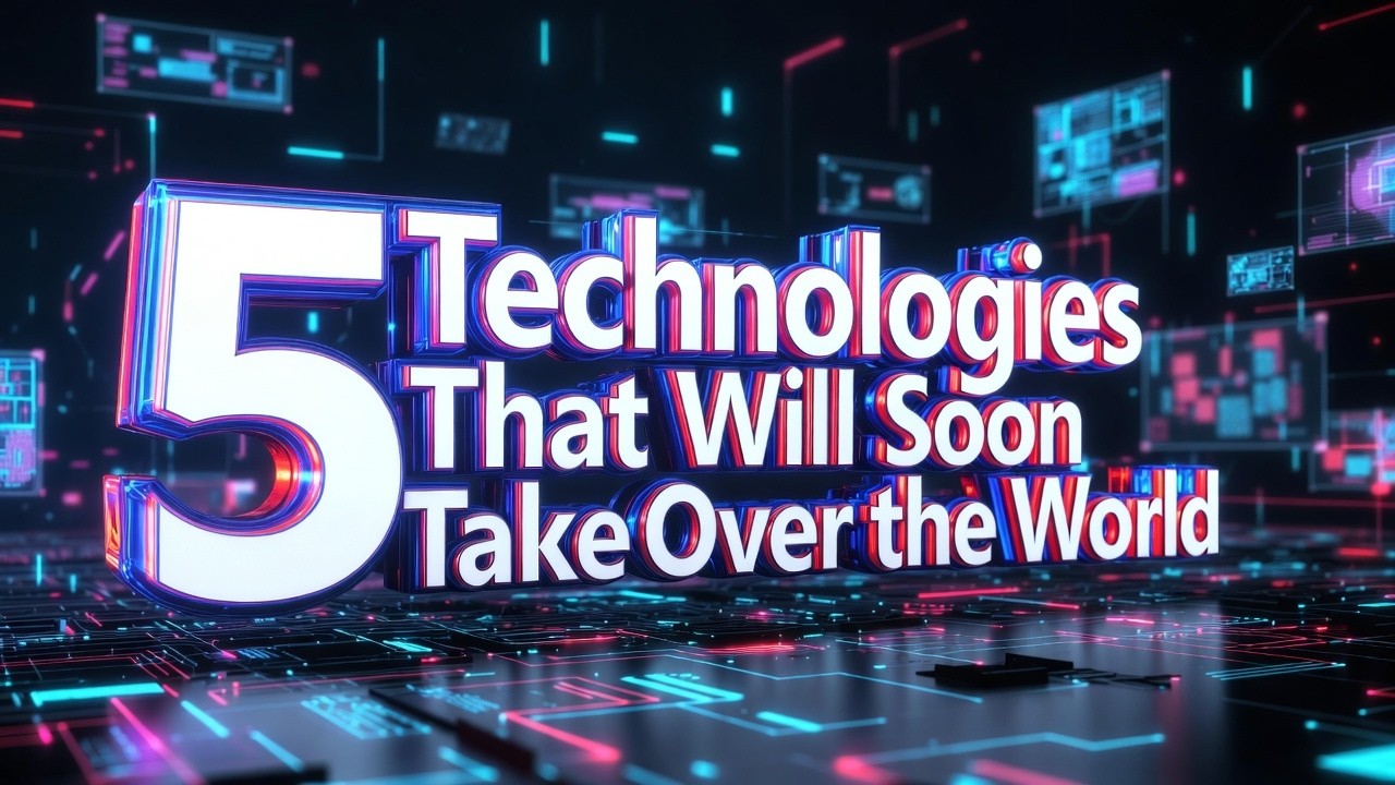 5 Technologies that will soon change the world - YouTube