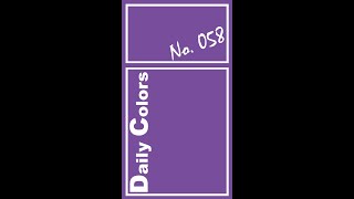Daniel Smith, Cobalt Violet Deep_PV14 #shorts